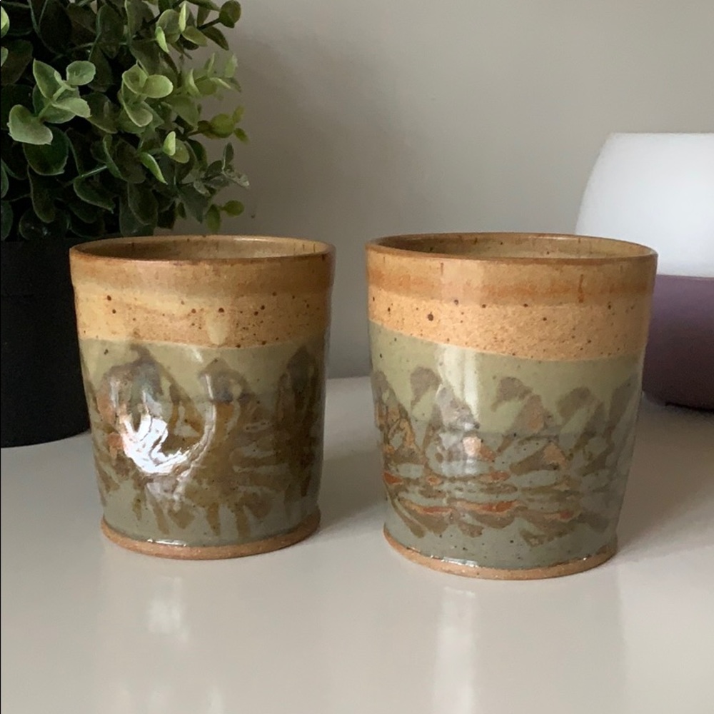 Handmade Pottery Glasses